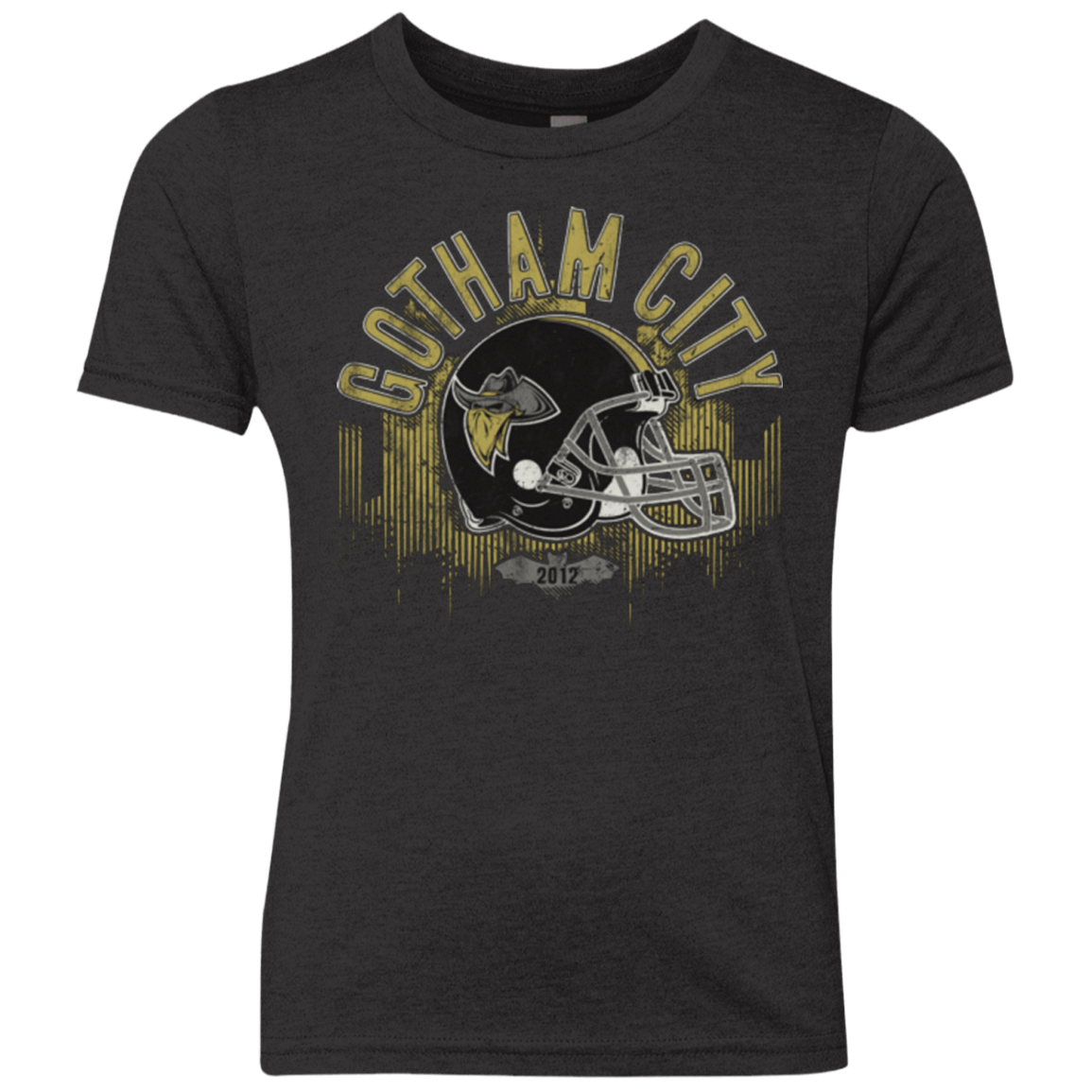 T-Shirts Vintage Black / YXS Gotham Rogues Youth Triblend T-Shirt