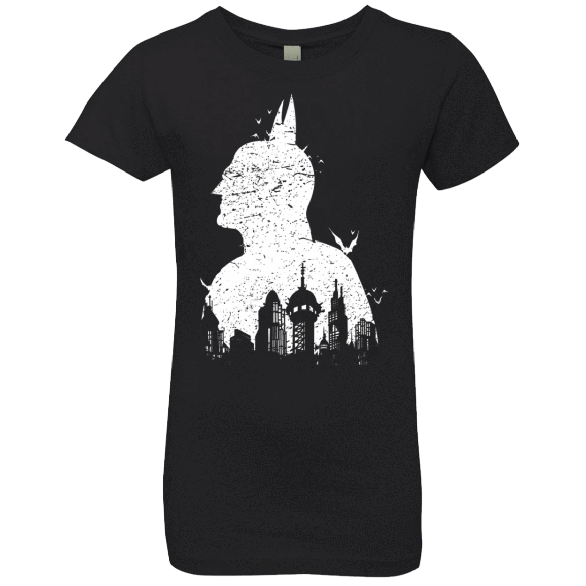 T-Shirts Black / YXS Gotham Shadow Girls Premium T-Shirt