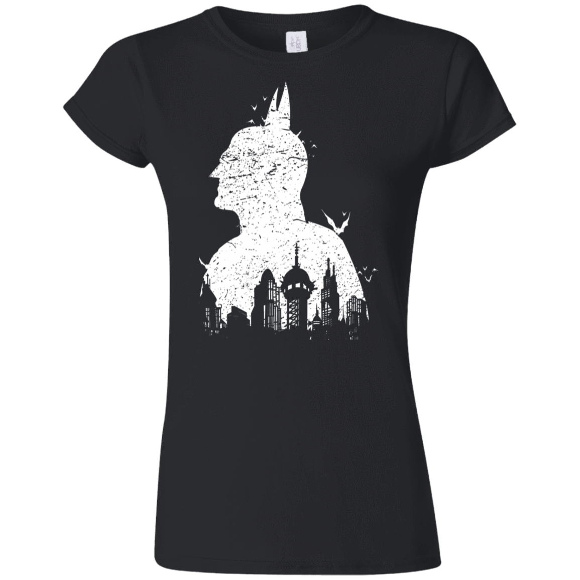 T-Shirts Black / S Gotham Shadow Junior Slimmer-Fit T-Shirt