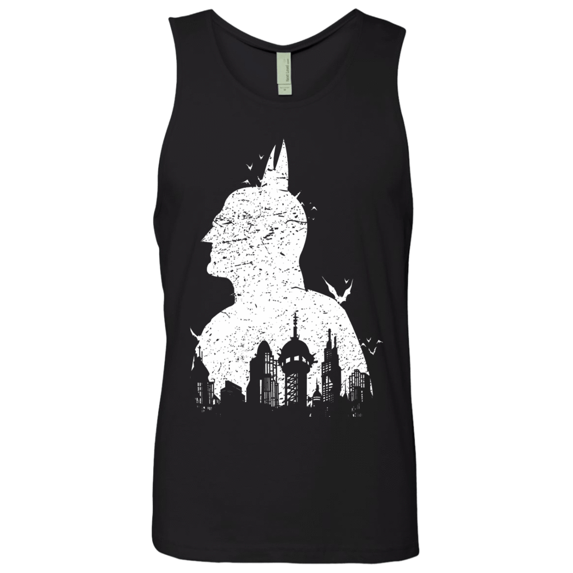 T-Shirts Black / S Gotham Shadow Men's Premium Tank Top