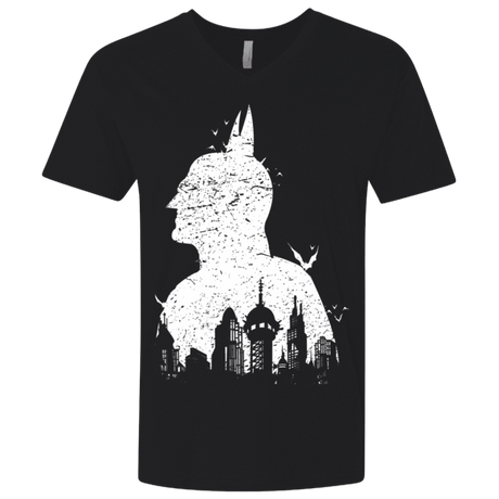 T-Shirts Black / X-Small Gotham Shadow Men's Premium V-Neck