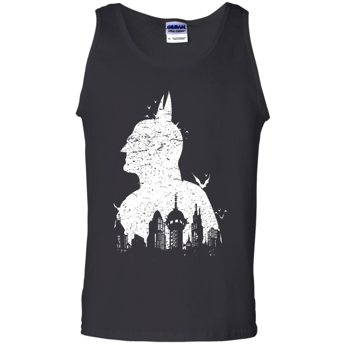 T-Shirts Black / S Gotham Shadow Men's Tank Top