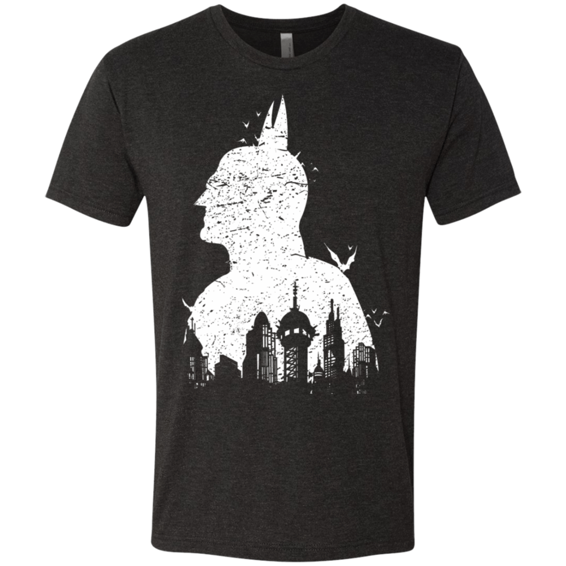 T-Shirts Vintage Black / S Gotham Shadow Men's Triblend T-Shirt