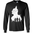 T-Shirts Black / YS Gotham Shadow Youth Long Sleeve T-Shirt