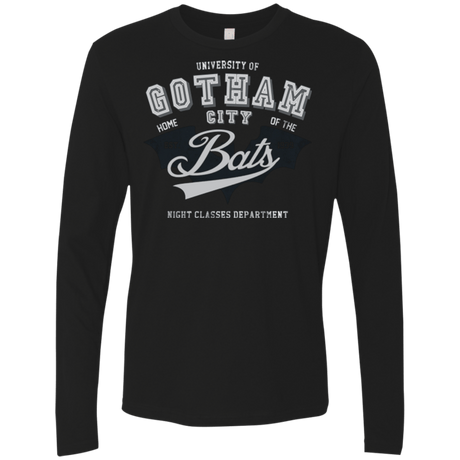 T-Shirts Black / Small Gotham U Men's Premium Long Sleeve