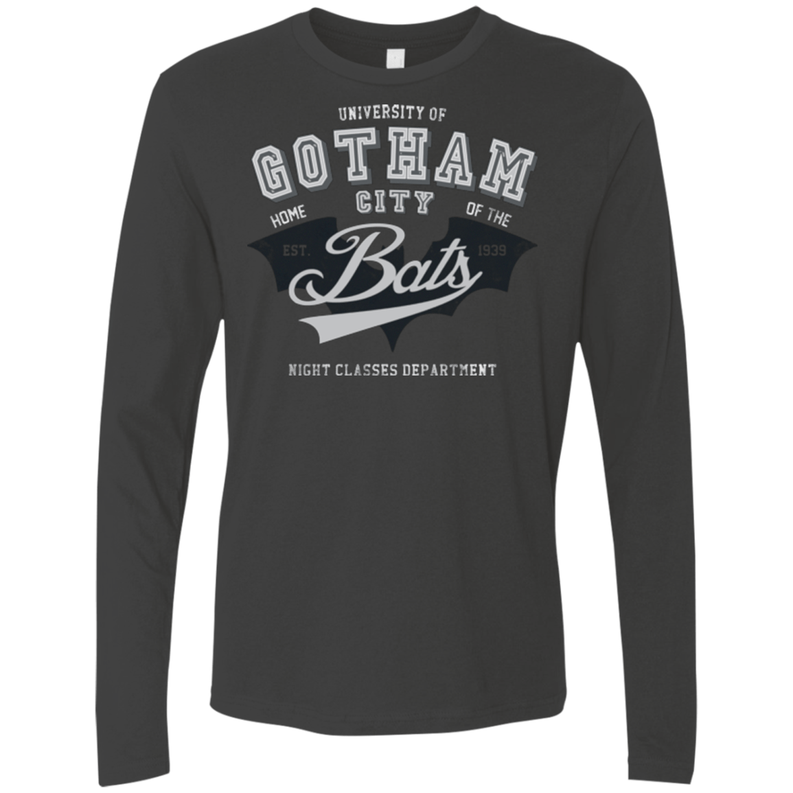 T-Shirts Heavy Metal / Small Gotham U Men's Premium Long Sleeve