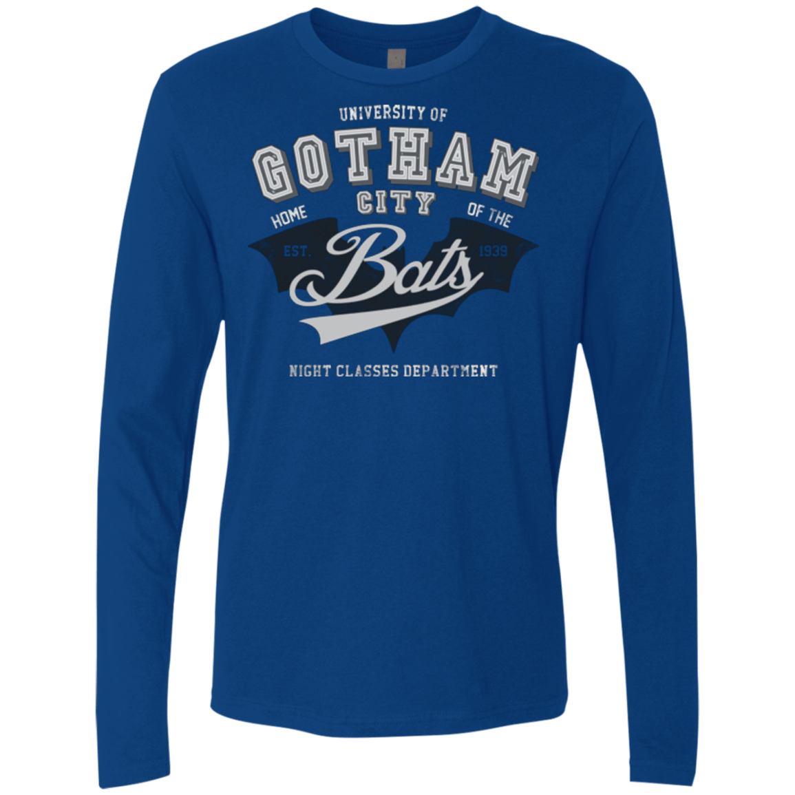 T-Shirts Royal / Small Gotham U Men's Premium Long Sleeve