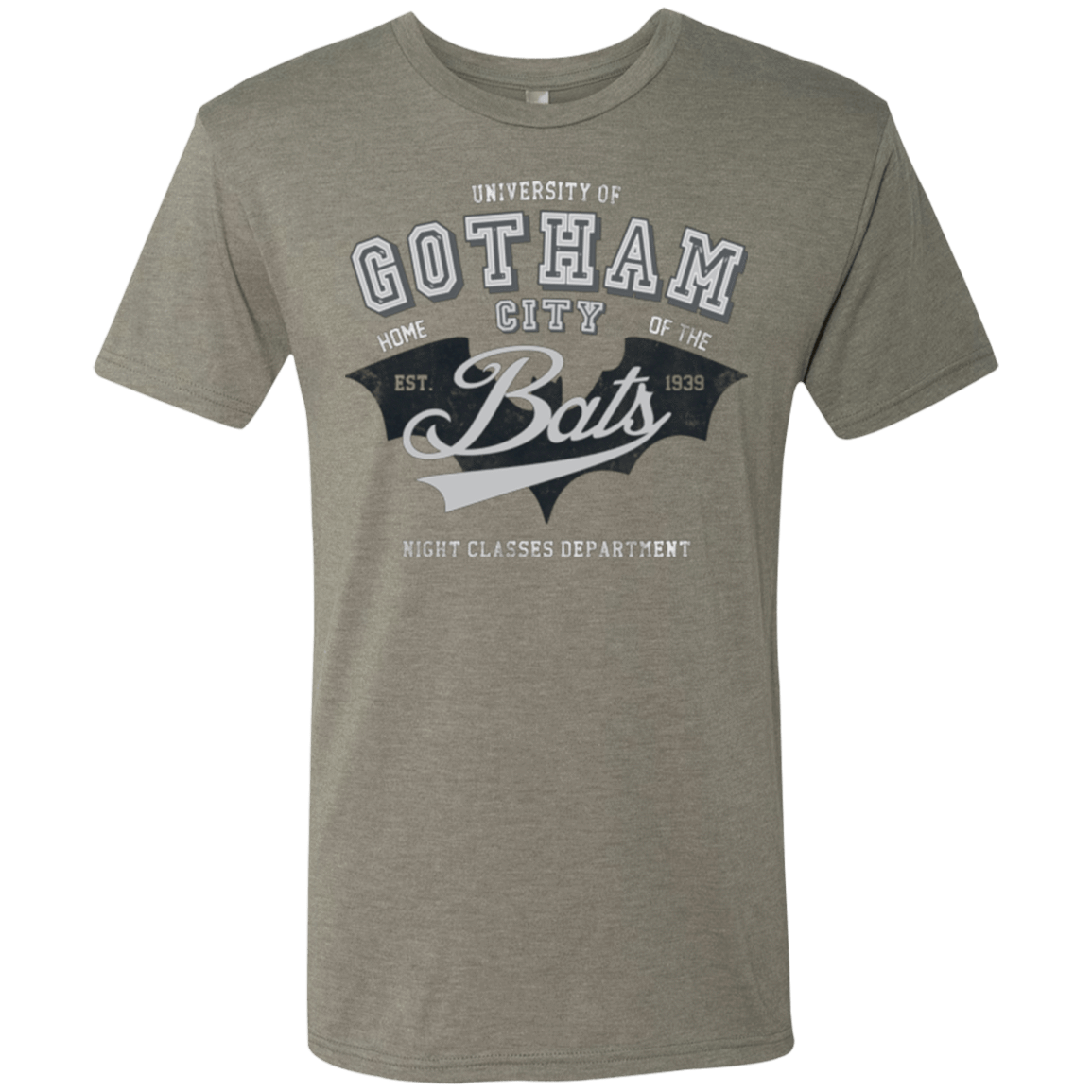 T-Shirts Venetian Grey / Small Gotham U Men's Triblend T-Shirt