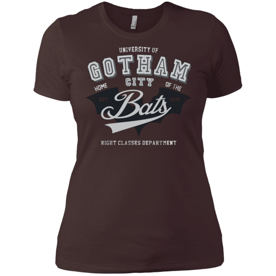 T-Shirts Dark Chocolate / X-Small Gotham U Women's Premium T-Shirt