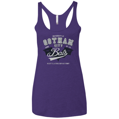 T-Shirts Purple / X-Small Gotham U Women's Triblend Racerback Tank