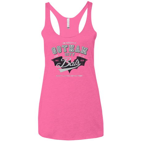 T-Shirts Vintage Pink / X-Small Gotham U Women's Triblend Racerback Tank