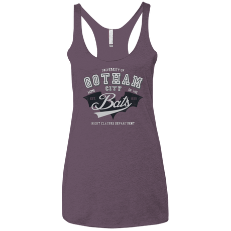 T-Shirts Vintage Purple / X-Small Gotham U Women's Triblend Racerback Tank