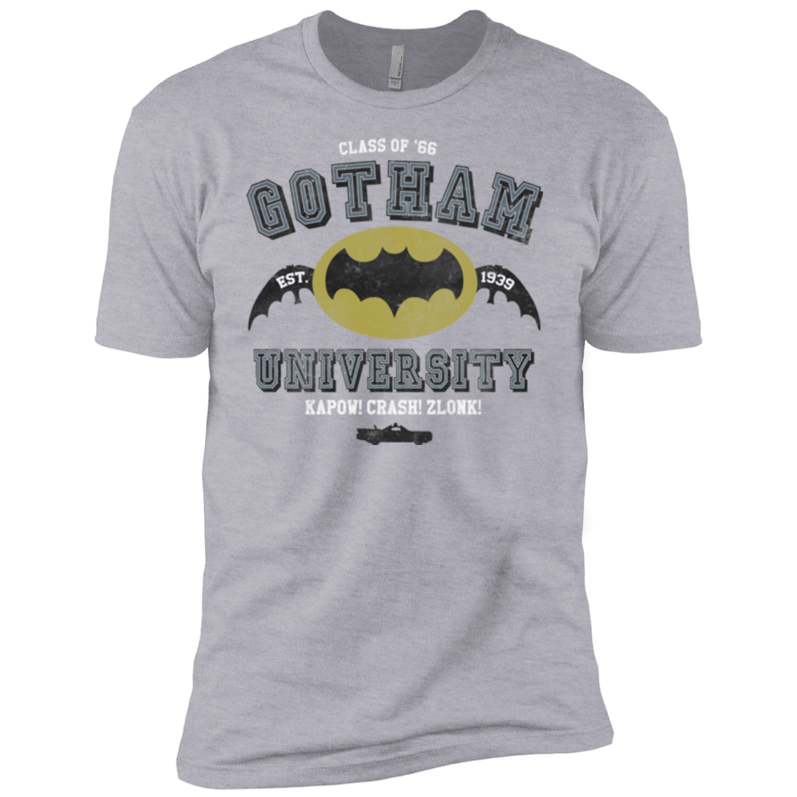 T-Shirts Heather Grey / YXS Gotham University Boys Premium T-Shirt