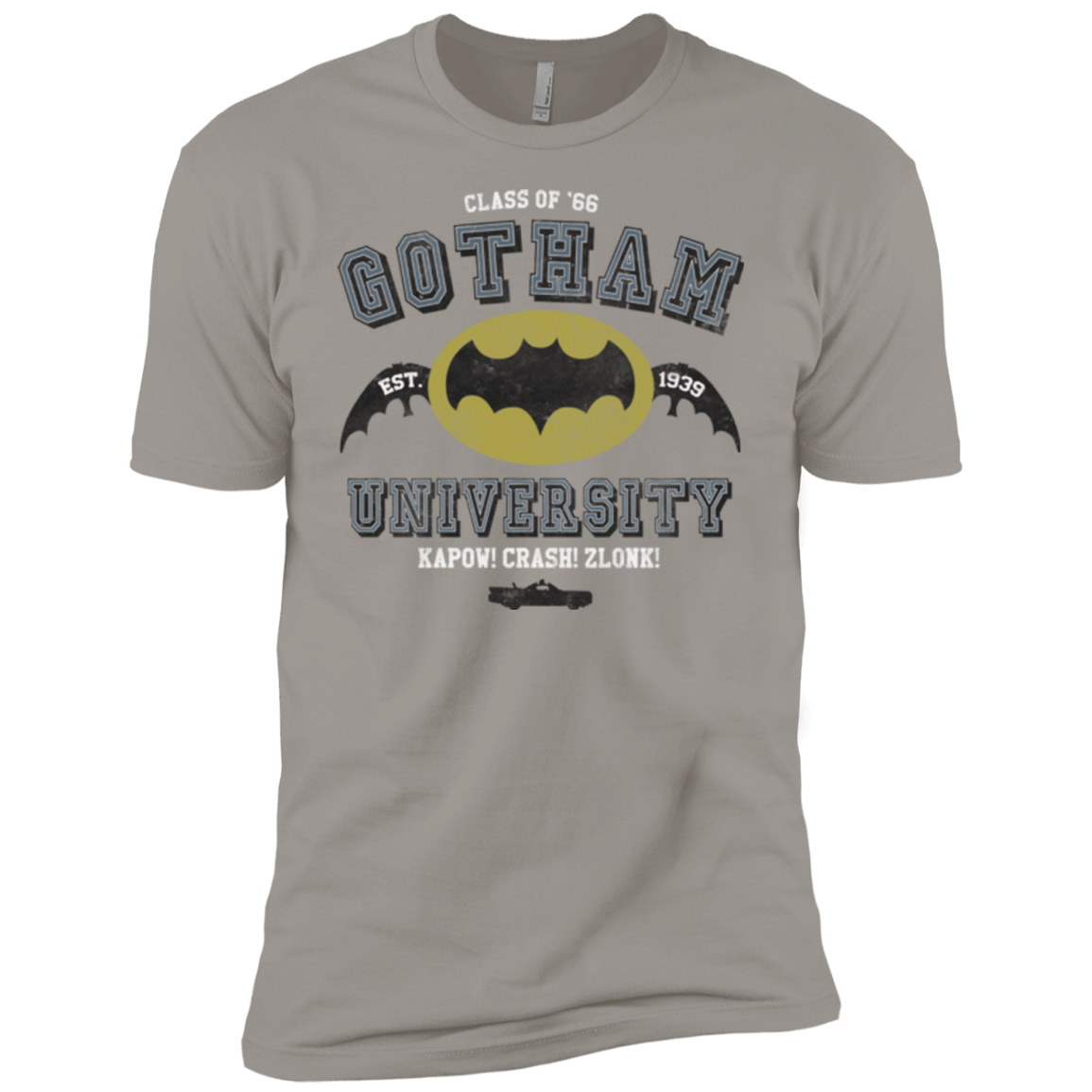 T-Shirts Light Grey / YXS Gotham University Boys Premium T-Shirt