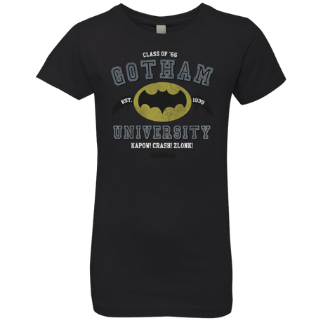 T-Shirts Black / YXS Gotham University Girls Premium T-Shirt