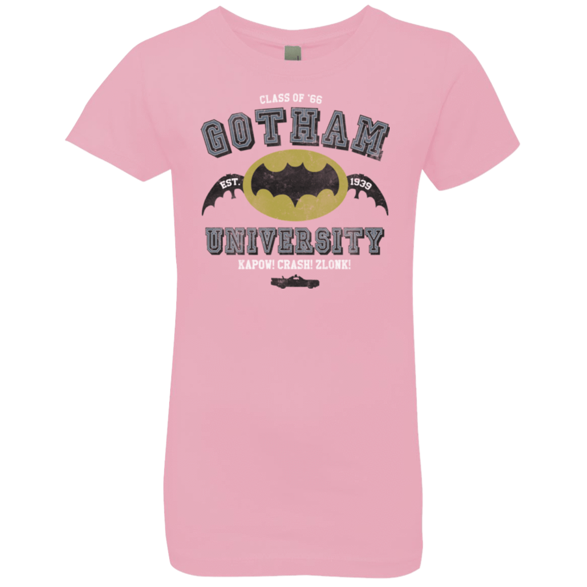 T-Shirts Light Pink / YXS Gotham University Girls Premium T-Shirt