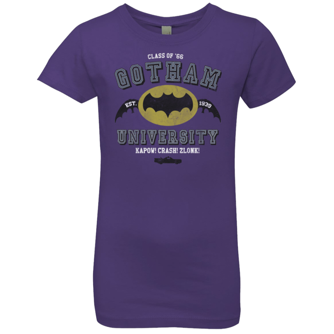 T-Shirts Purple Rush / YXS Gotham University Girls Premium T-Shirt