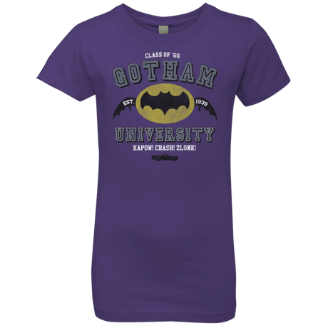 T-Shirts Purple Rush / YXS Gotham University Girls Premium T-Shirt