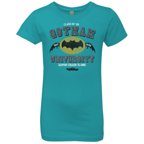 T-Shirts Tahiti Blue / YXS Gotham University Girls Premium T-Shirt