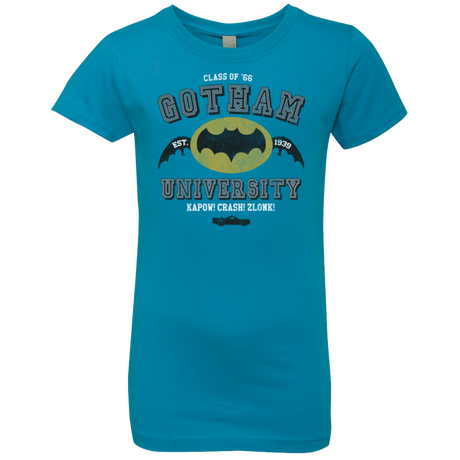 T-Shirts Turquoise / YXS Gotham University Girls Premium T-Shirt