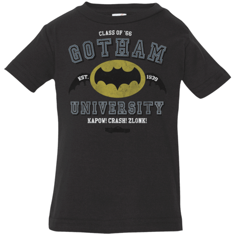 T-Shirts Black / 6 Months Gotham University Infant Premium T-Shirt