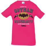 T-Shirts Hot Pink / 6 Months Gotham University Infant Premium T-Shirt
