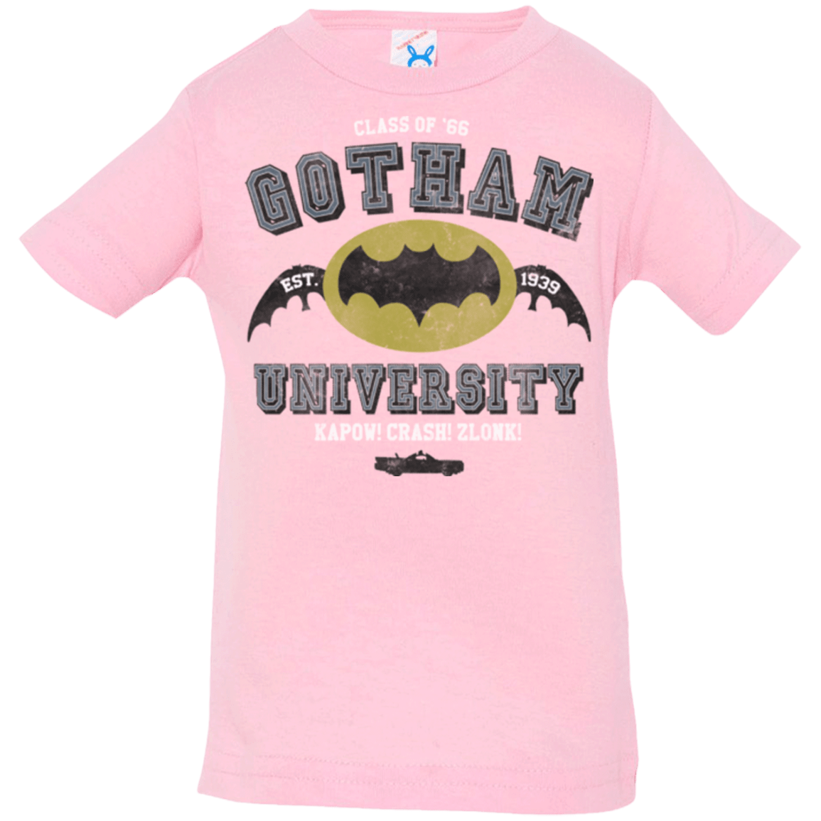 T-Shirts Pink / 6 Months Gotham University Infant Premium T-Shirt