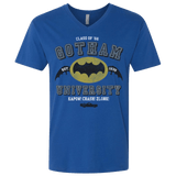 T-Shirts Royal / X-Small Gotham University Men's Premium V-Neck