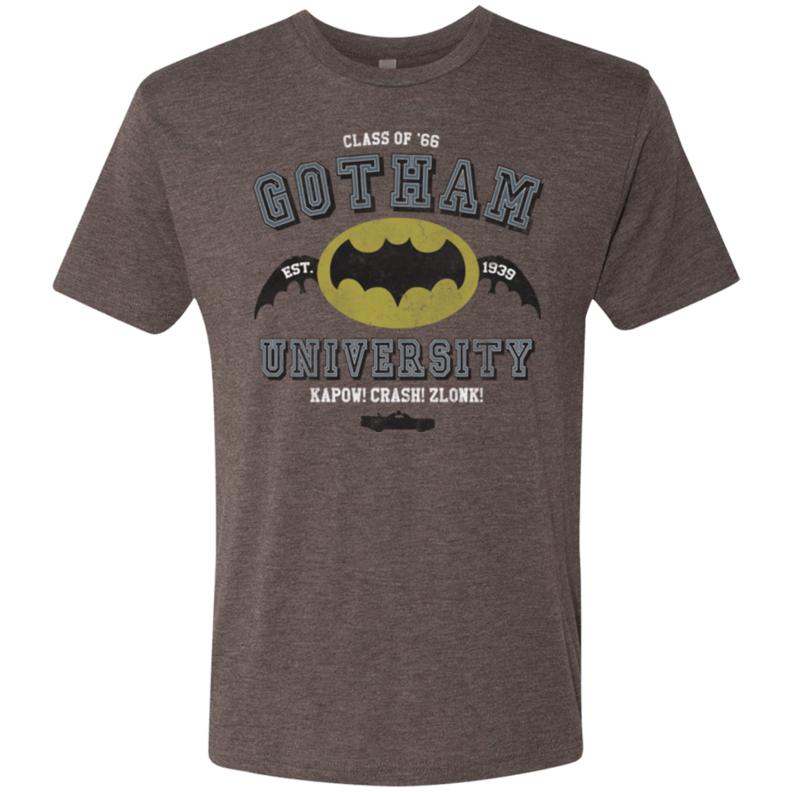 T-Shirts Macchiato / Small Gotham University Men's Triblend T-Shirt