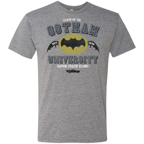 T-Shirts Premium Heather / Small Gotham University Men's Triblend T-Shirt