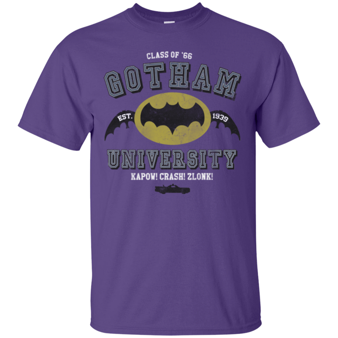 T-Shirts Purple / Small Gotham University T-Shirt