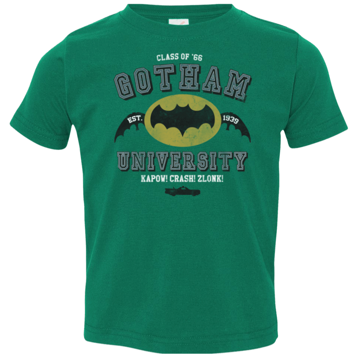 T-Shirts Kelly / 2T Gotham University Toddler Premium T-Shirt