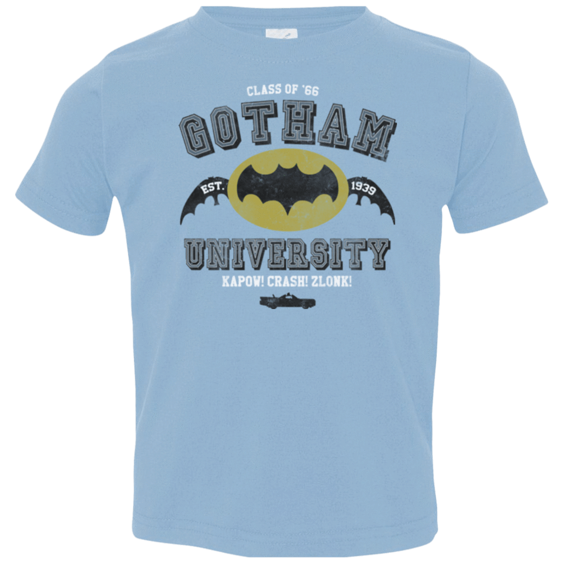 T-Shirts Light Blue / 2T Gotham University Toddler Premium T-Shirt