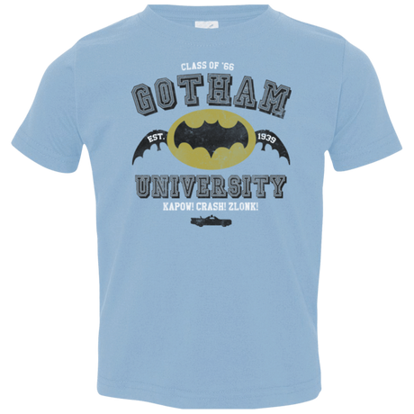 T-Shirts Light Blue / 2T Gotham University Toddler Premium T-Shirt