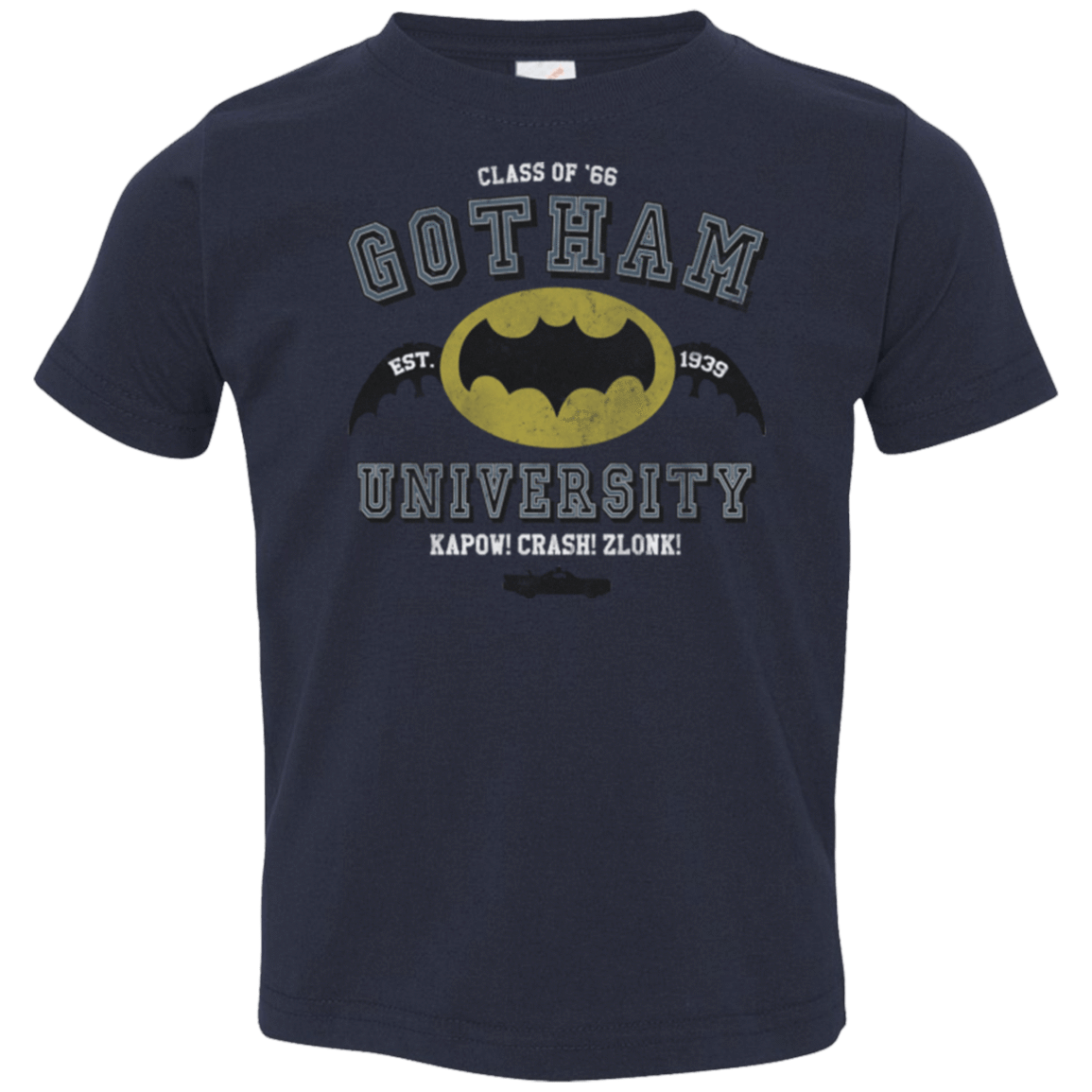 T-Shirts Navy / 2T Gotham University Toddler Premium T-Shirt