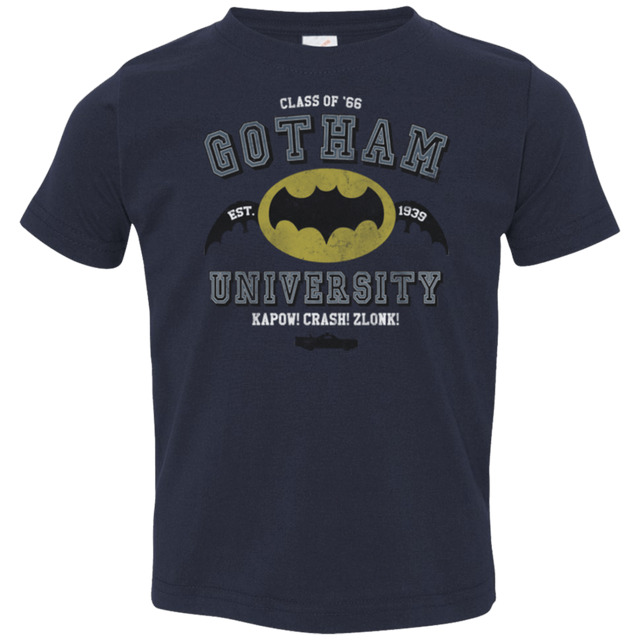 T-Shirts Navy / 2T Gotham University Toddler Premium T-Shirt