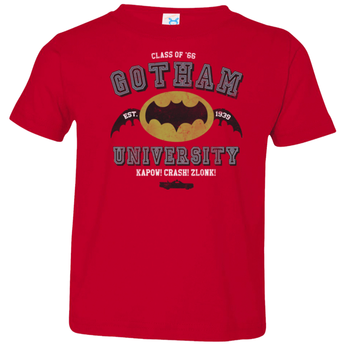 T-Shirts Red / 2T Gotham University Toddler Premium T-Shirt