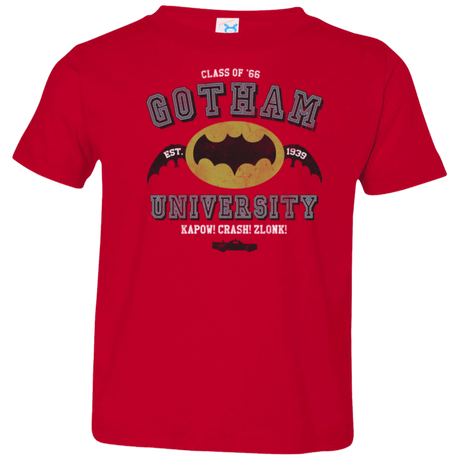 T-Shirts Red / 2T Gotham University Toddler Premium T-Shirt