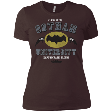 T-Shirts Dark Chocolate / X-Small Gotham University Women's Premium T-Shirt