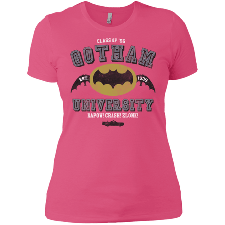 T-Shirts Hot Pink / X-Small Gotham University Women's Premium T-Shirt