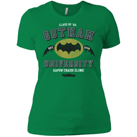 T-Shirts Kelly Green / X-Small Gotham University Women's Premium T-Shirt