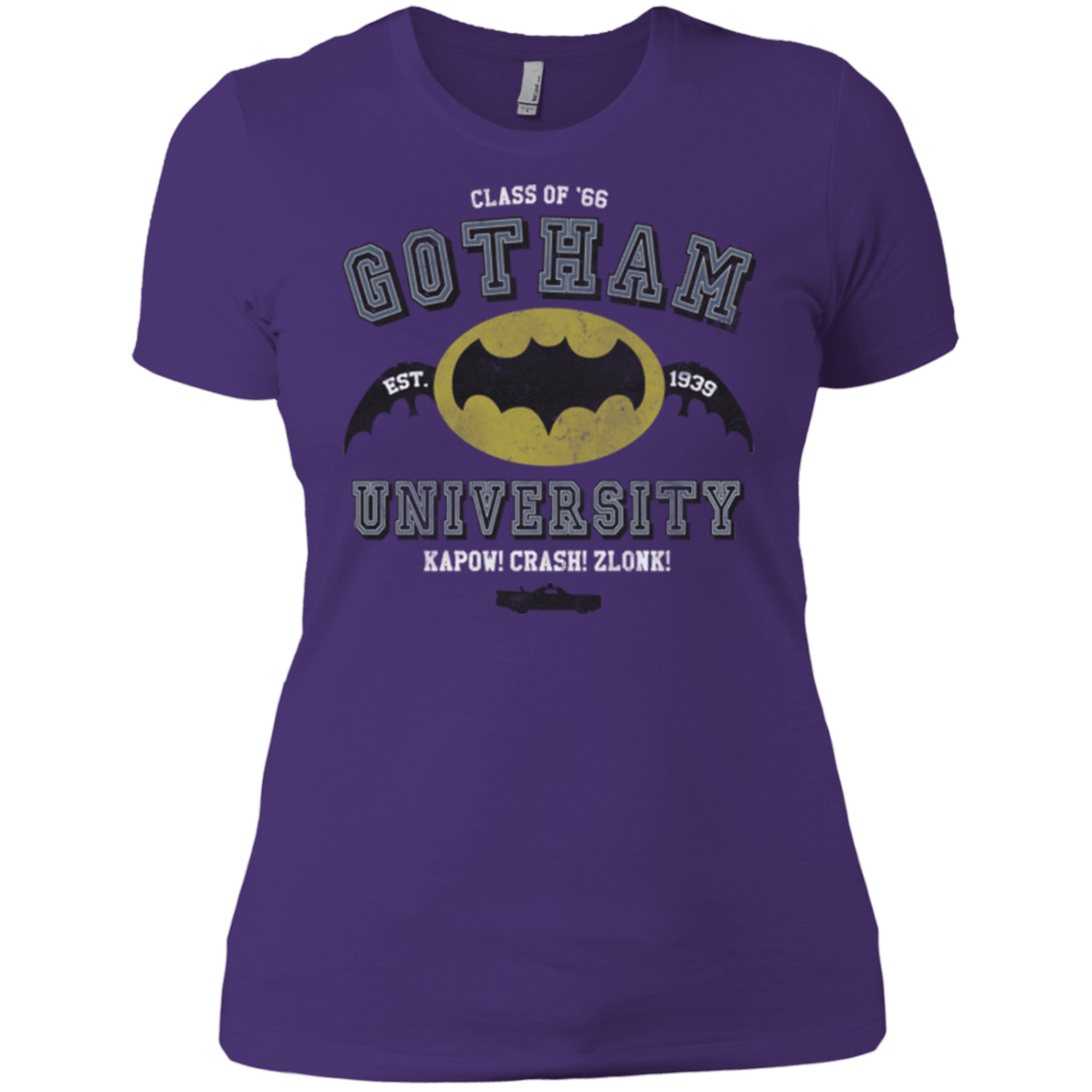T-Shirts Purple / X-Small Gotham University Women's Premium T-Shirt