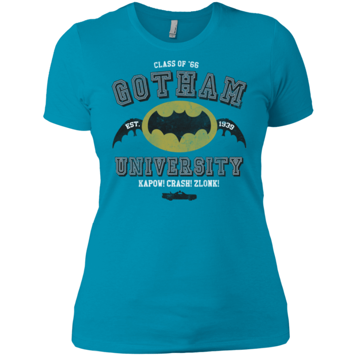T-Shirts Turquoise / X-Small Gotham University Women's Premium T-Shirt