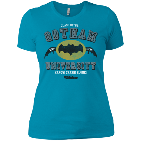 T-Shirts Turquoise / X-Small Gotham University Women's Premium T-Shirt