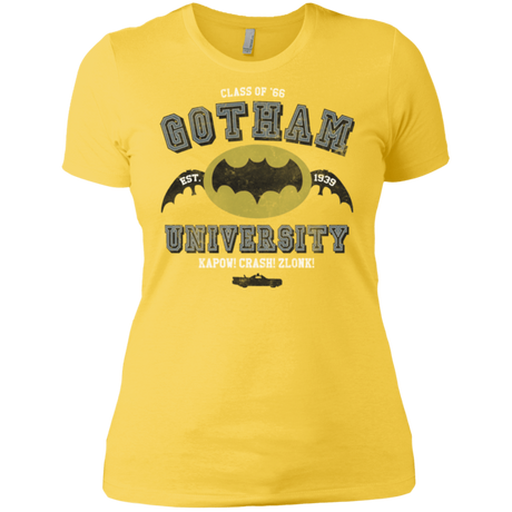 T-Shirts Vibrant Yellow / X-Small Gotham University Women's Premium T-Shirt