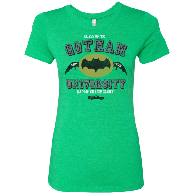 T-Shirts Envy / Small Gotham University Women's Triblend T-Shirt