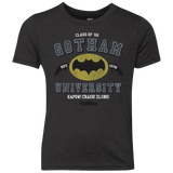 T-Shirts Vintage Black / YXS Gotham University Youth Triblend T-Shirt