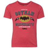 T-Shirts Vintage Red / YXS Gotham University Youth Triblend T-Shirt