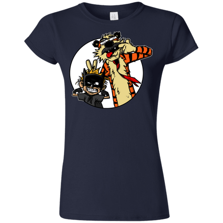 T-Shirts Navy / Small Gothams Finest Junior Slimmer-Fit T-Shirt