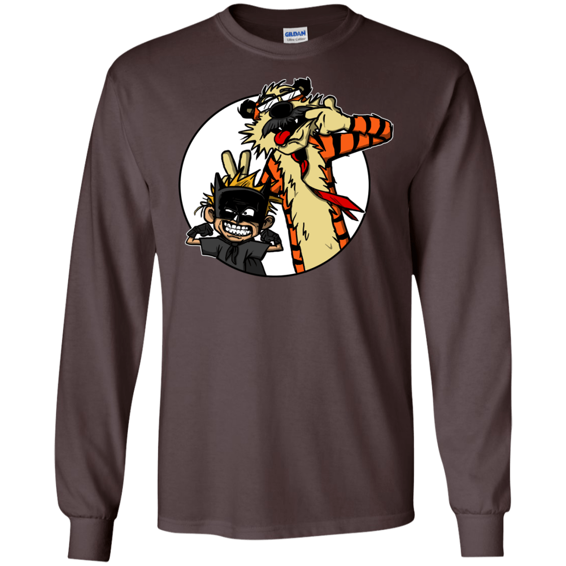 T-Shirts Dark Chocolate / Small Gothams Finest Long Sleeve T-Shirt